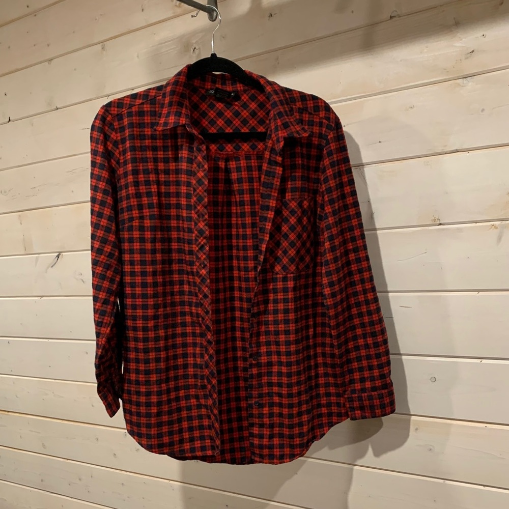 Streetwear Society | Red Plaid Button Up